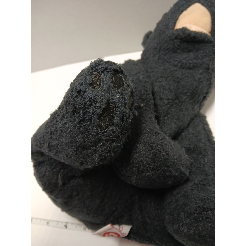 Ty Beanie Buddy - CINDERS the Bear (12 Inch) NEW MWMTs Plush Stuffed Animal Toy - Picture 5 of 11